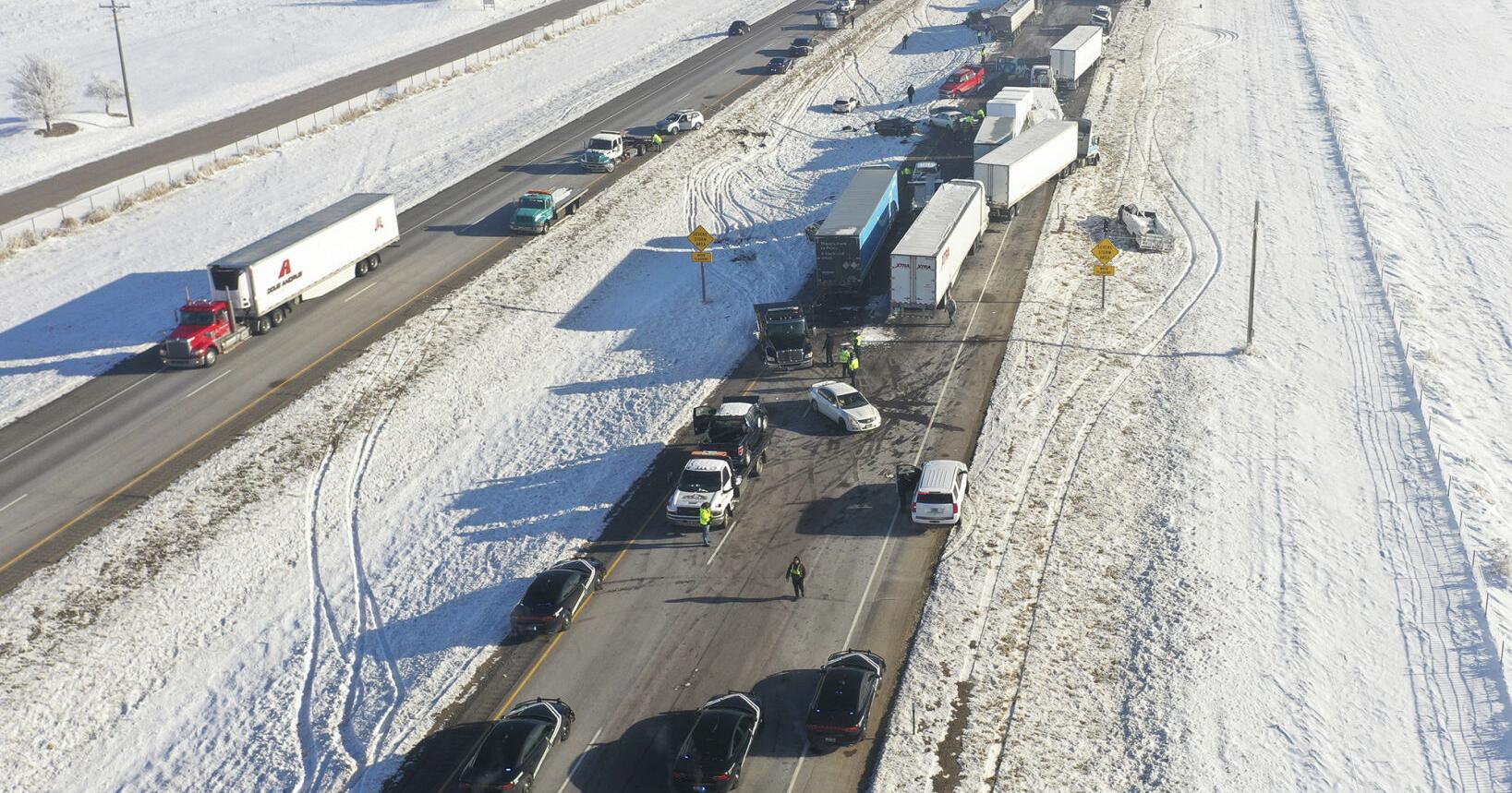 Thick fog likely caused a roughly 30-vehicle collision on an Idaho interstate, police say - Vimarsana News