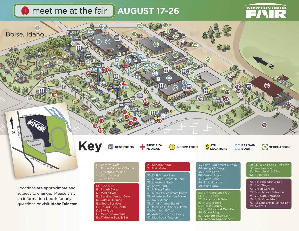 Western Fair Map Western Fair Map