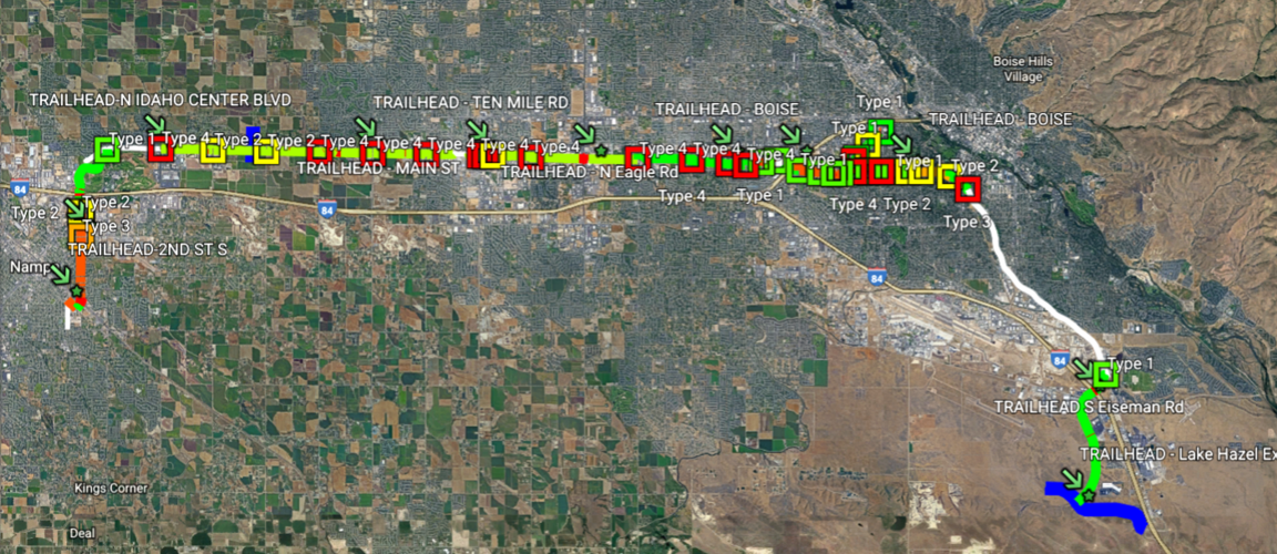 Rails with trails project sees movement in Meridian; 35-mile pathway ...