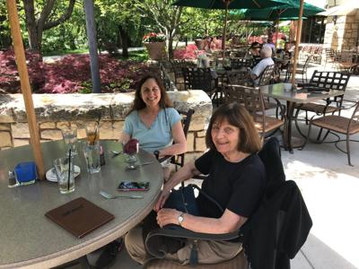 Mom and me at Cottonwood Grille
