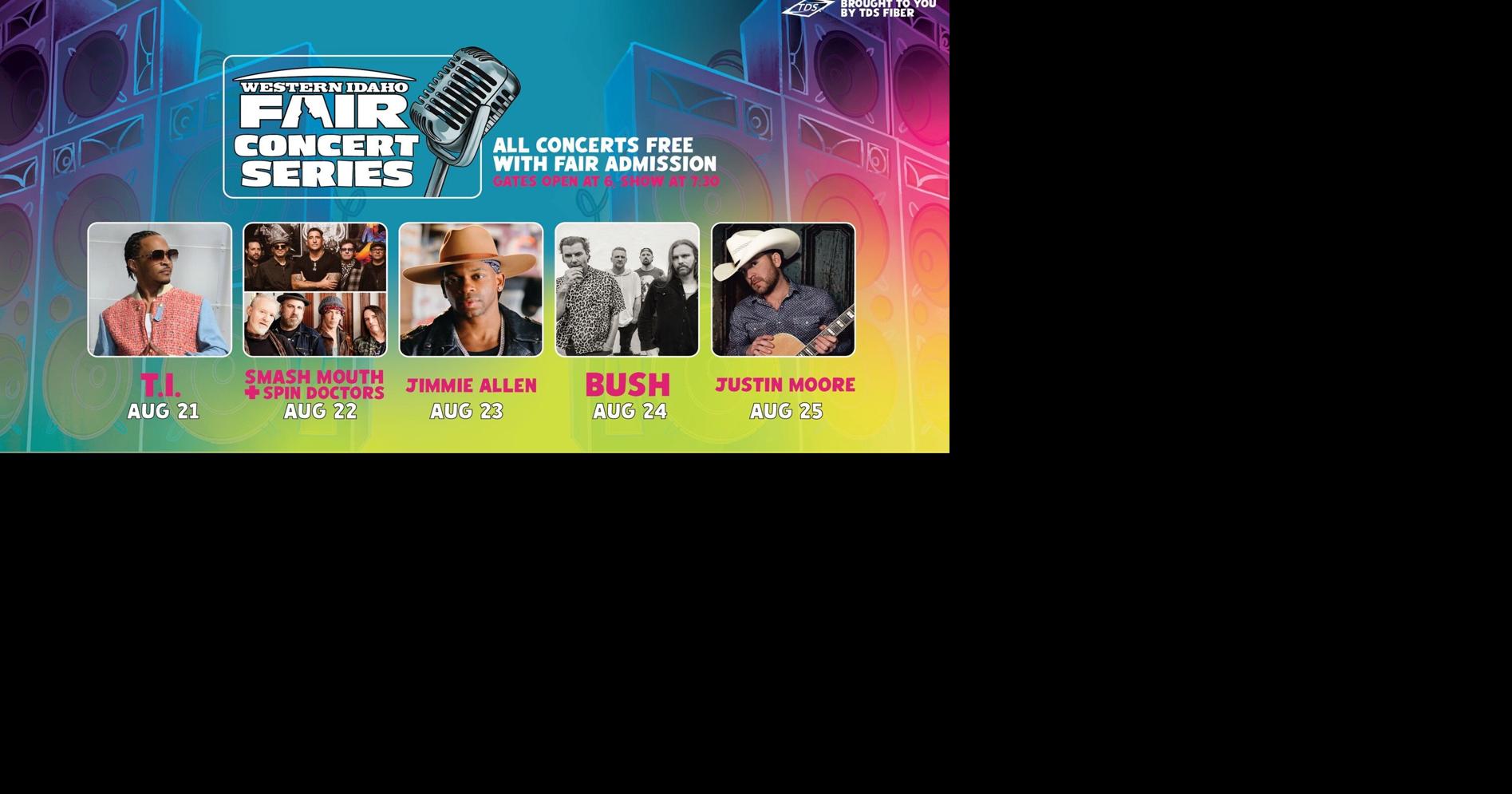 Western Idaho Fair concert lineup announced Local News