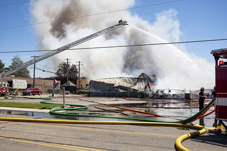 Large fire burns Idaho Youth Ranch warehouse in Boise Local News