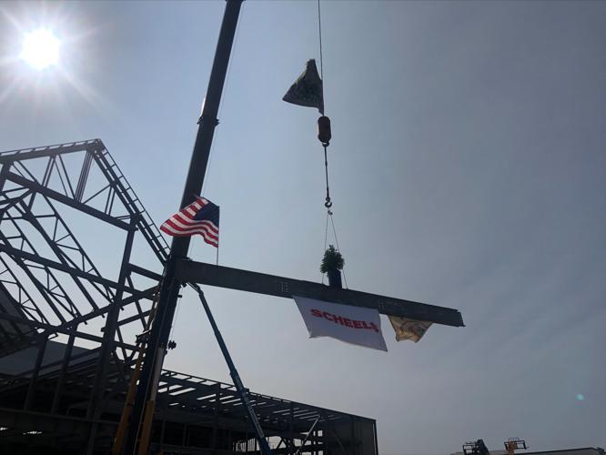 One step closer Large sporting goods retailer hits construction