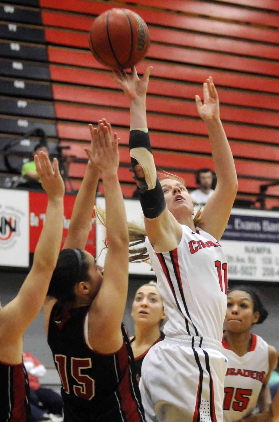 Northwest Nazarene Vs. Western Oregon Women's Basketball Photos