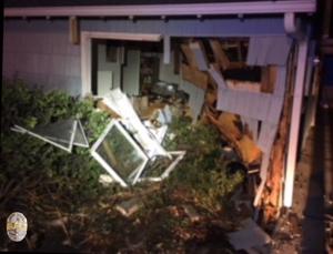 Nampa man accused of crashing car into house, attempting to flee scene