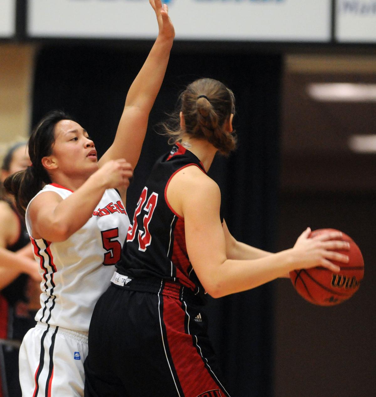 Northwest Nazarene Vs. Western Oregon Women's Basketball Photos