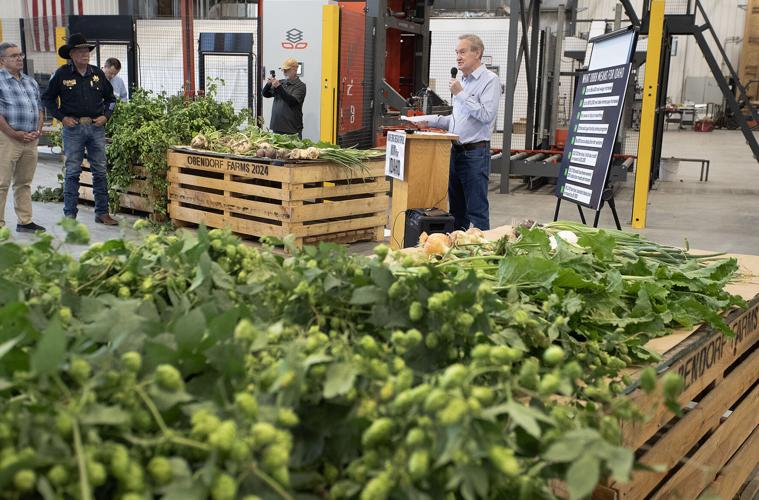 Crapo ag leaders tout spending bill during visit to Obendorf Farms