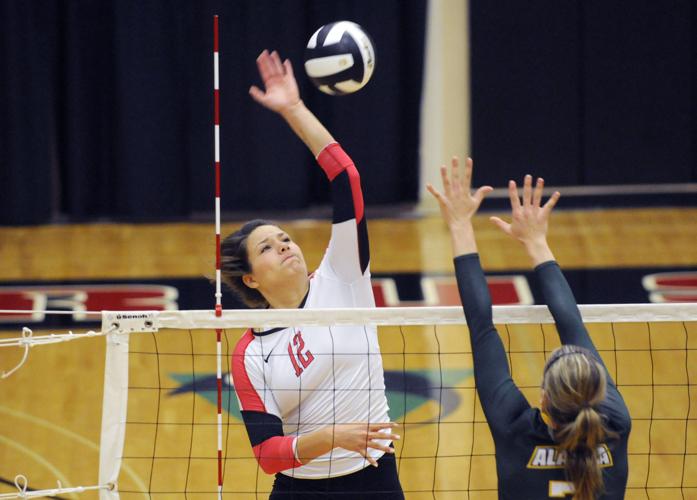No. 23 Northwest Nazarene Vs. Alaska Anchorage Volleyball Photos