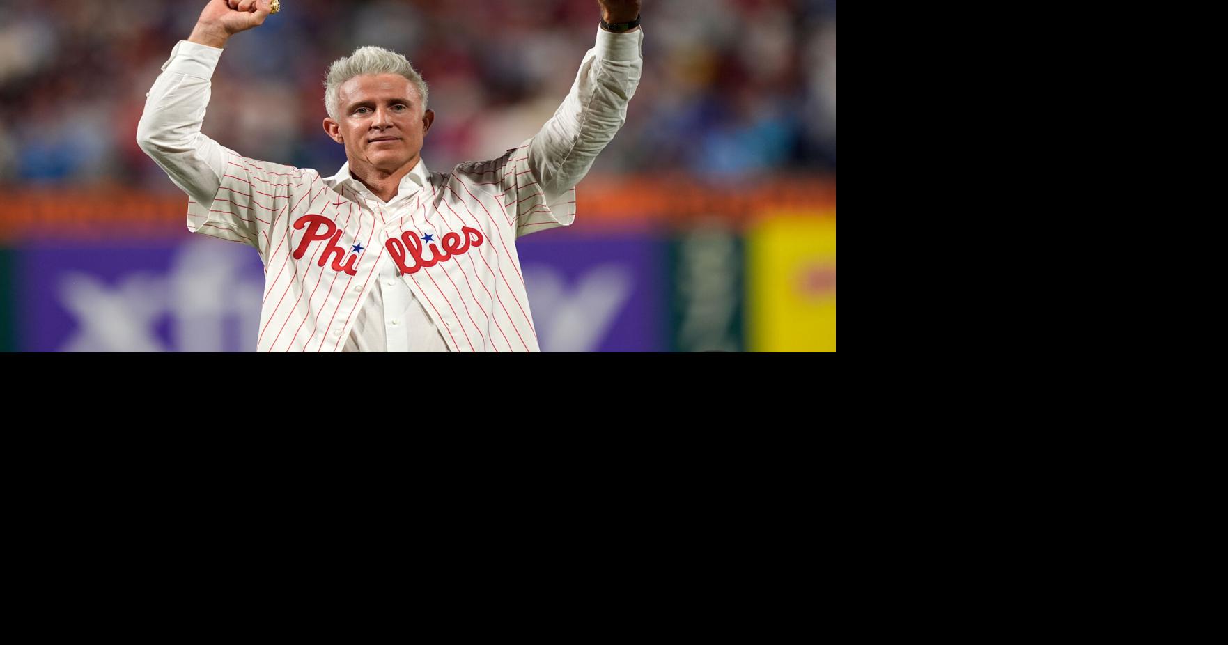 Phillies Utley Baseball