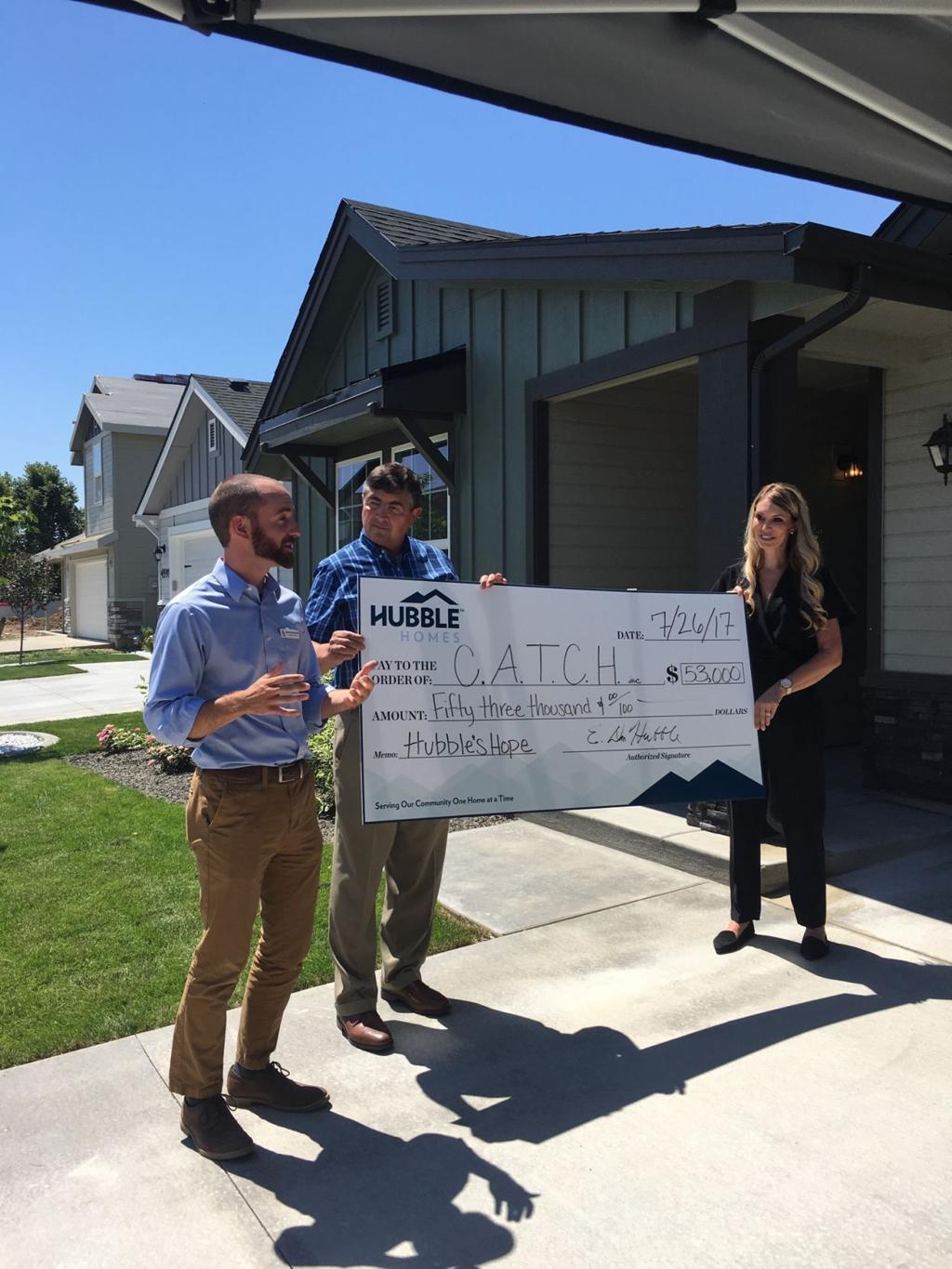Front Porch Hubble Homes Donates House Sale Profits To Catch