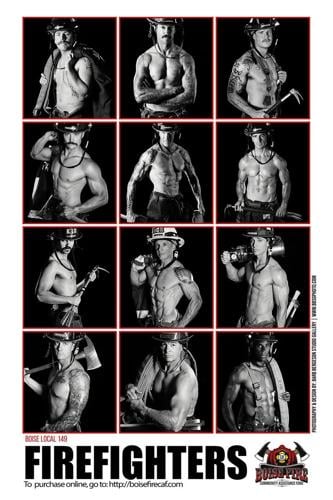 FIND: Light your year on fire with the Boise Fire Fighter 2024 Calendar, BW Picks