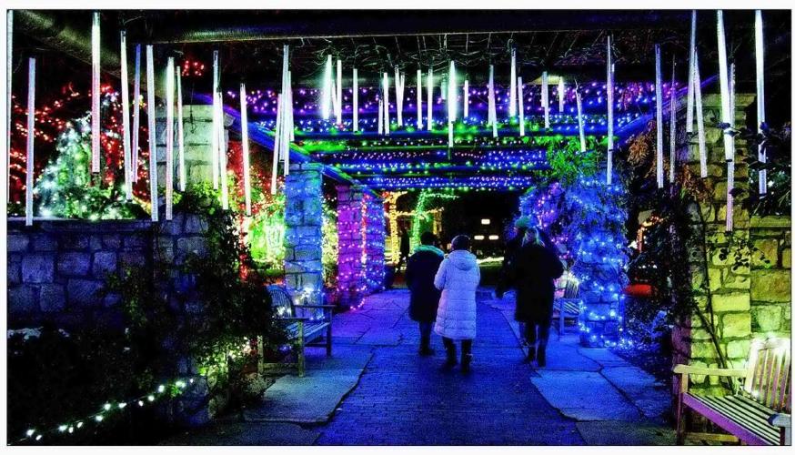 Winter Garden a Glow lights up Idaho Botanical Garden, Boise with