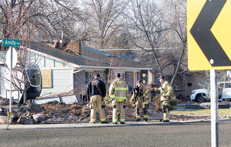 Nampa Crash scene