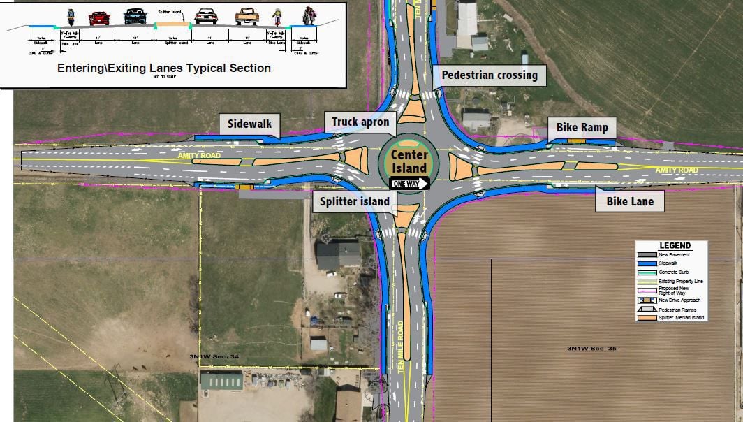 ACHD taking comments on roundabout planned for Ten Mile, Amity ...