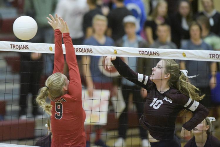 Nampa Christian vs Melba Volleyball Nampa