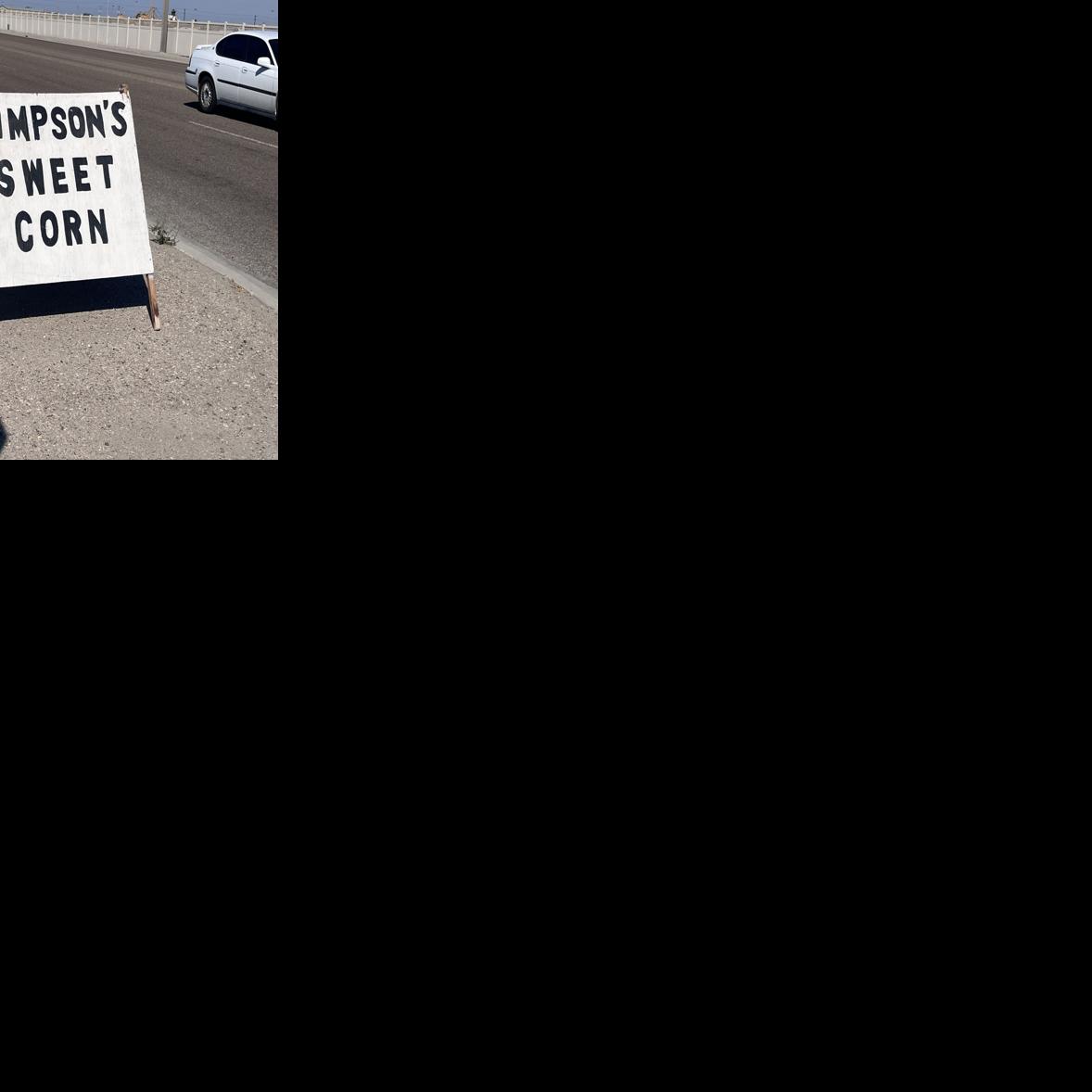 Find Simpson's Sweet Corn across from the sugar beet factory in Nampa