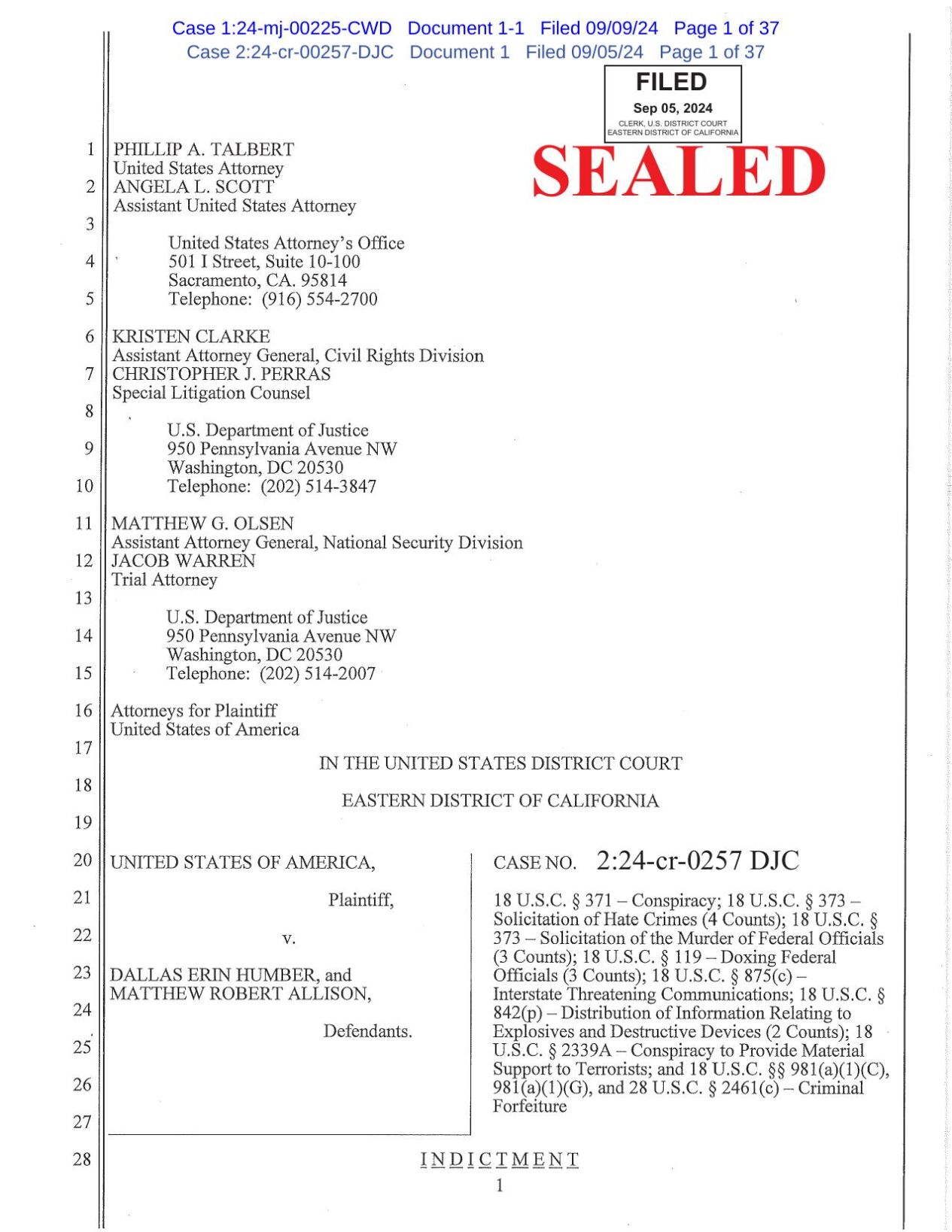 Boise man, California woman charged with soliciting hate crimes ...