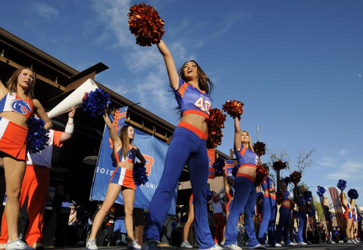 Boise State Fiesta Bowl Pep Rally Blue Turf Sports