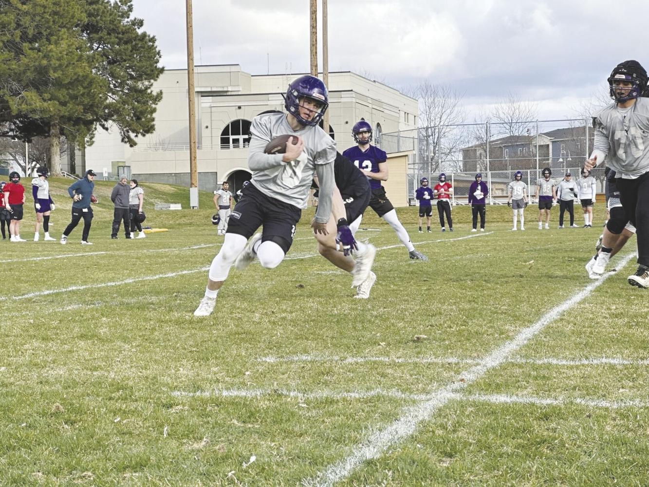 Yotes start preparations for 2023 football season with spring practice