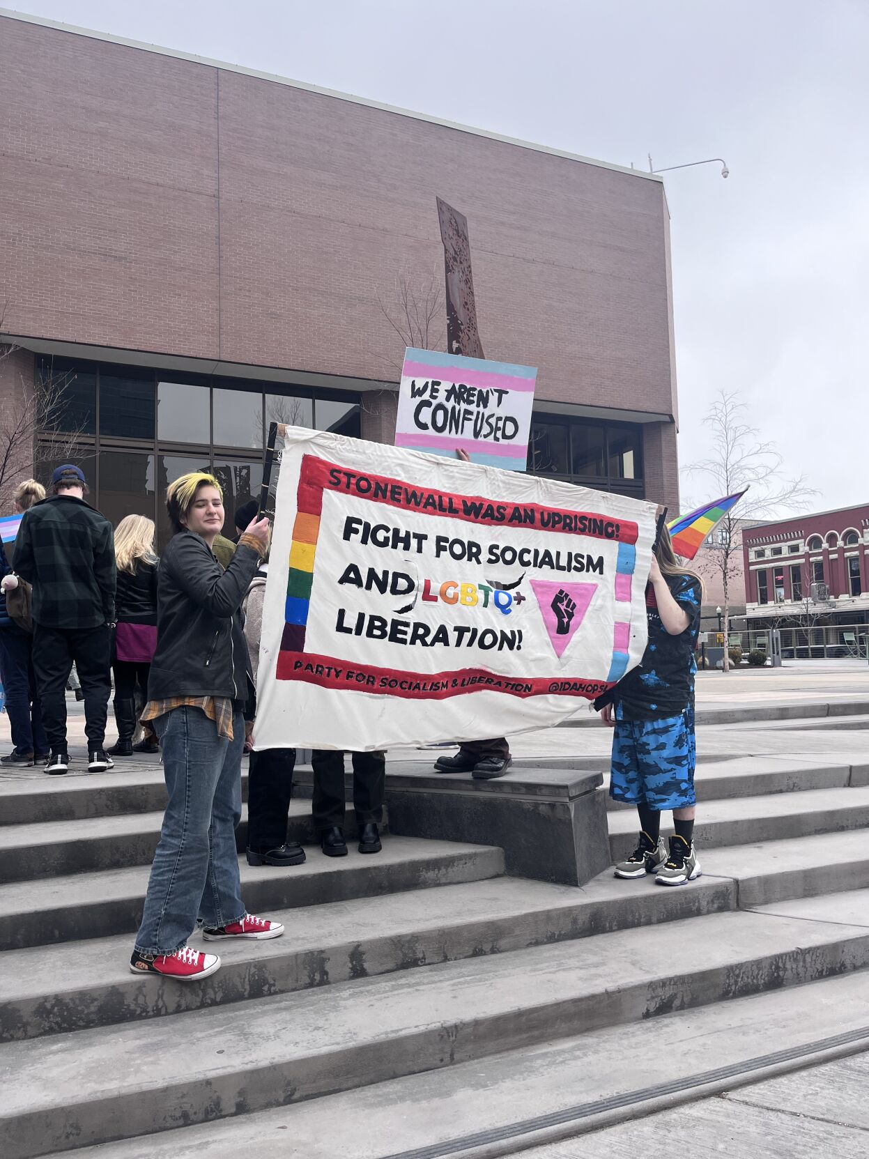 NEWS: Idahoans protest legislation to ban gender-affirming care