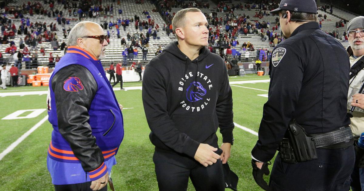 Editable Football Table Danielson: 'I am all chips on the table' at Boise State amid outside ...