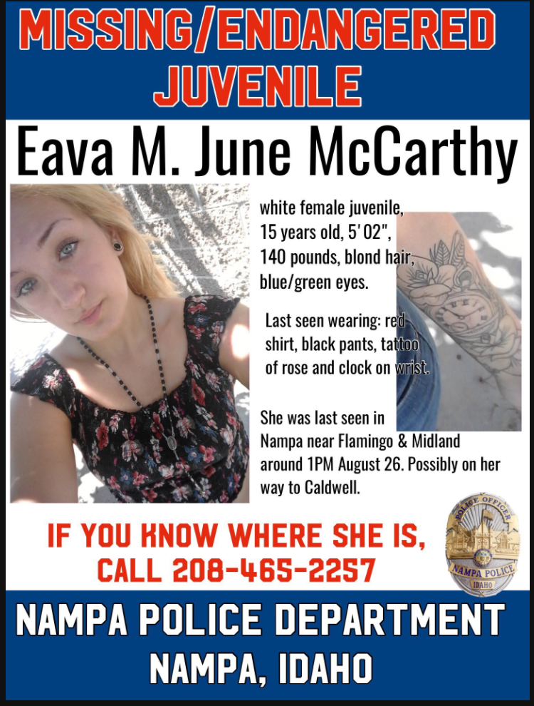Nampa Police Locate Missing Teen Idaho Press Tribune Local News 8061