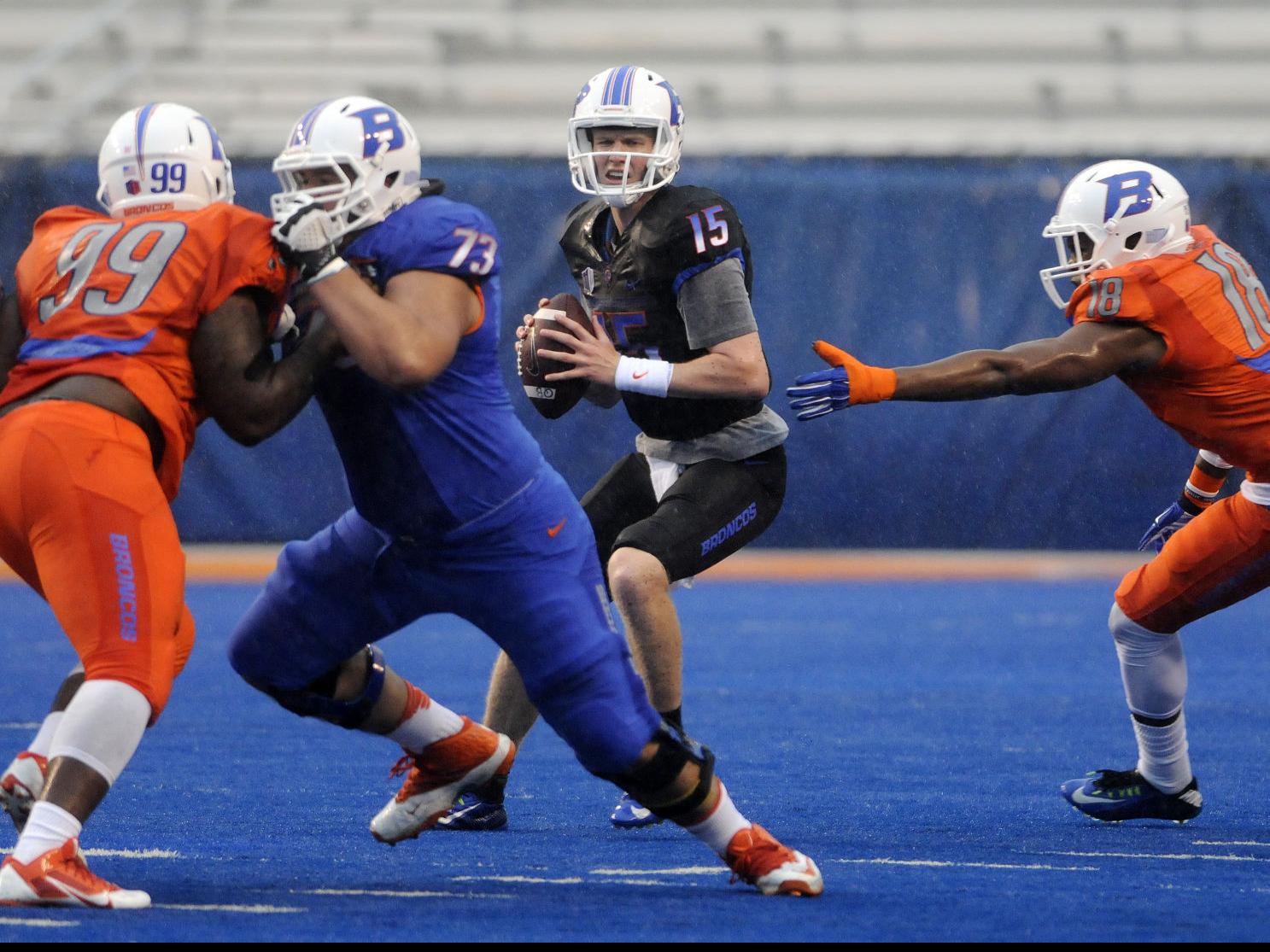 Boise State Qb Ryan Finley Pleads Not Guilty To Misdemeanor Charges Boise State Football Coverage Idahopress Com Boise state quarterback ryan finley, who's fighting to win the broncos starting job, was arrested finley appeared in five games last season as the backup for grant hedrick. idaho press