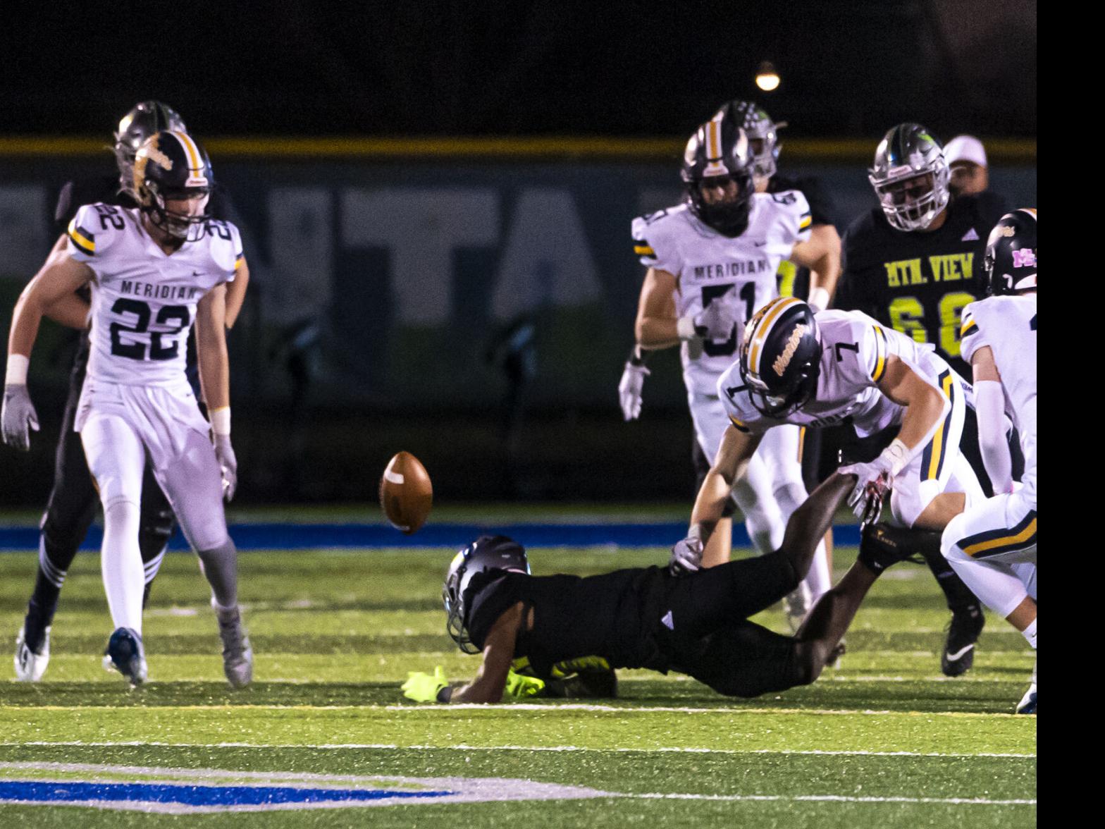 Nathan Reynolds in middle of dominant Meridian defense | High School Sports  Coverage | idahopress.com