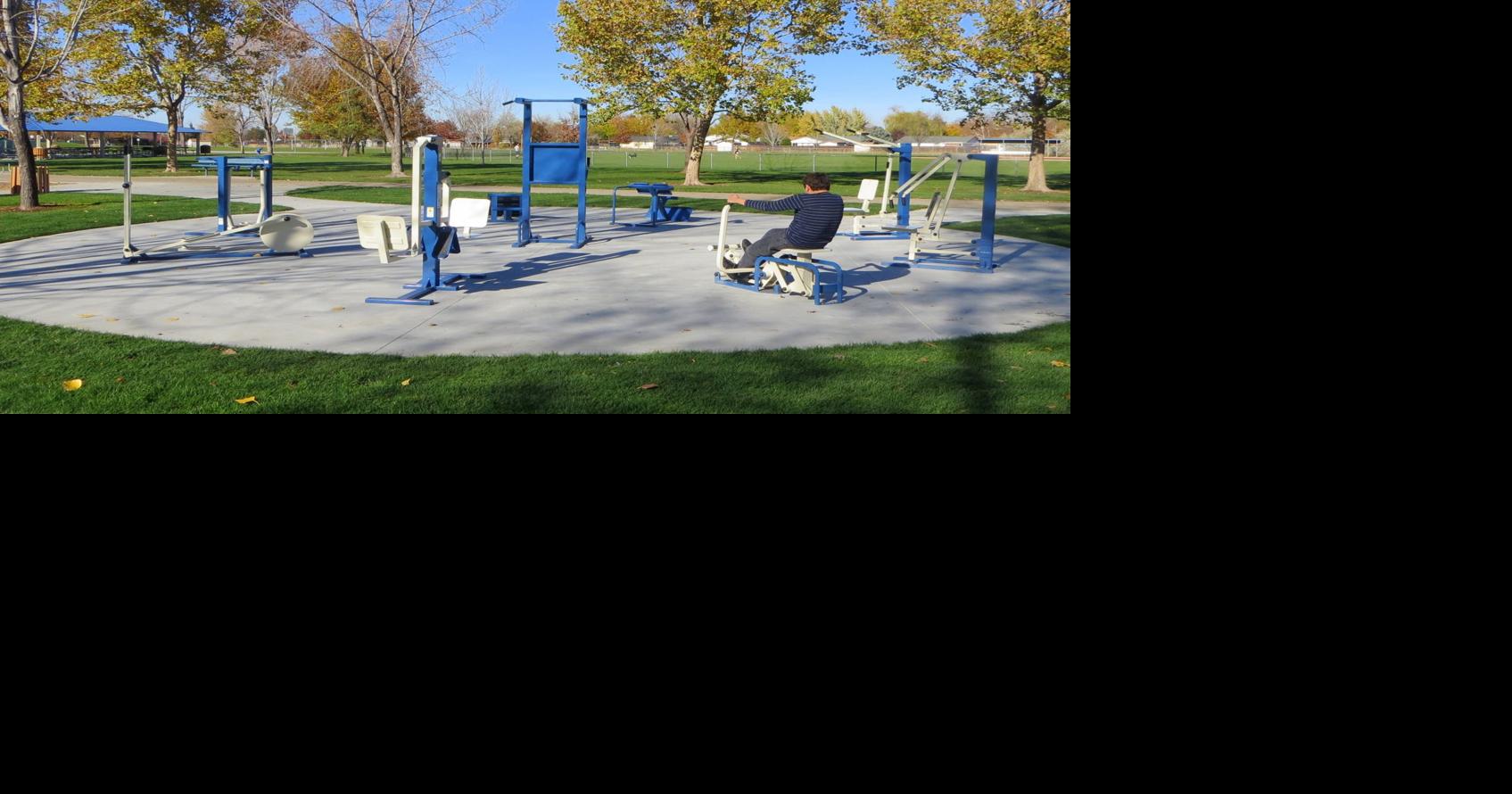 Meridian's first outdoor gym opens at Tully Park | Meridian Press ...