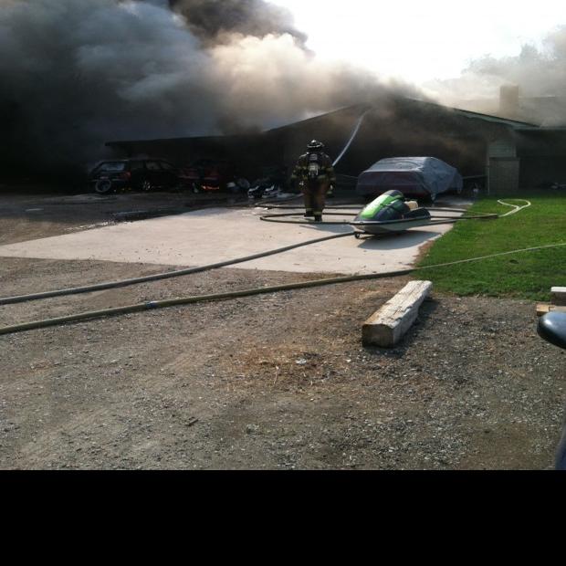 Fire crews on scene at Nampa house fire