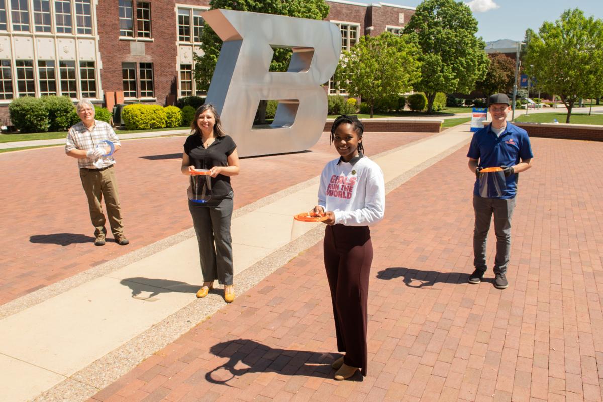 Boise State Donates 3d Face Shields To Healthcare Workers In