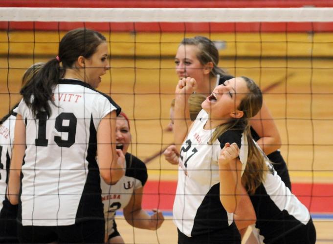 Nampa Christian Vs. Melba Volleyball Sports