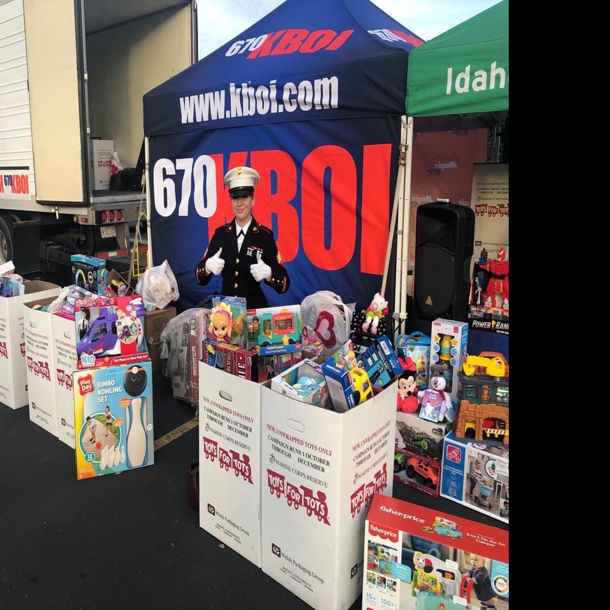 Good Day Idaho S Largest Toy Drive Boosts Toys For Tots Community Idahopress Com