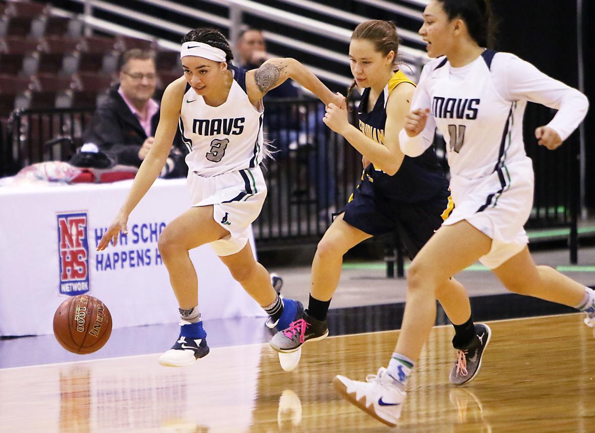 State Basketball Mountain View vs Meridian girls