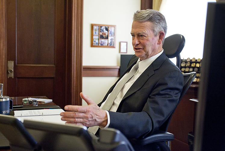 Gov. Brad Little's inner circle A look at who spends the most time