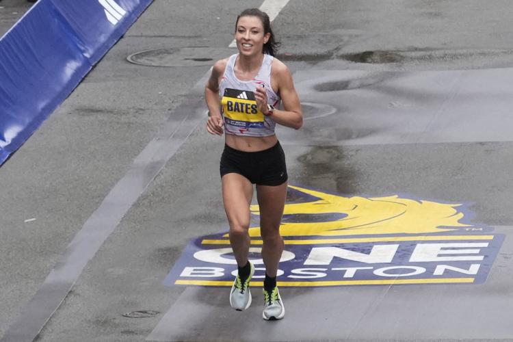 Boise State alum Emma Bates is top American at Boston Marathon