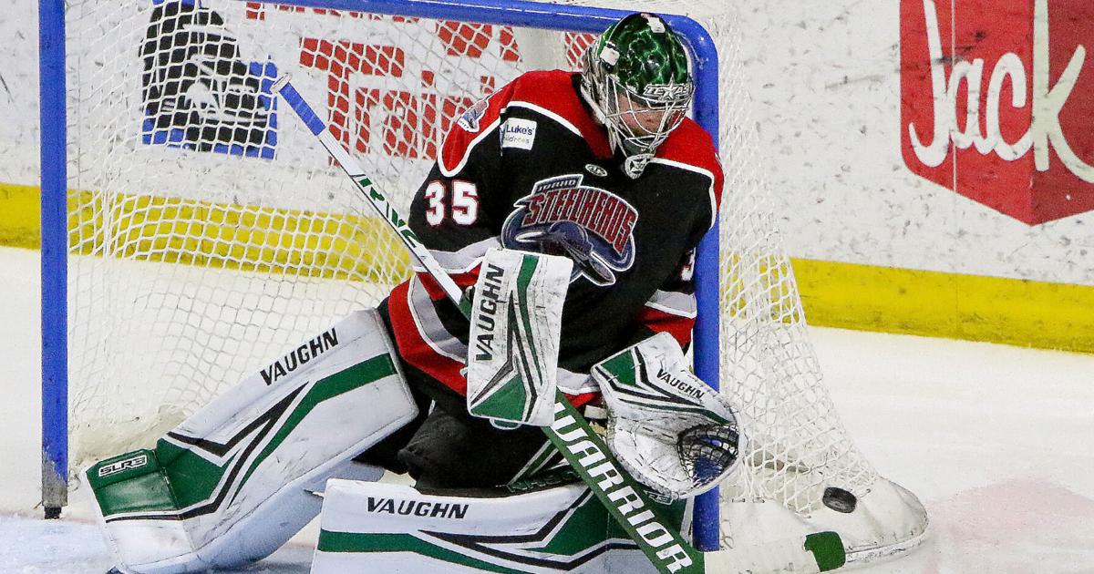 Ed Scheel Adam Scheel leads Steelheads into playoffs as one of ECHL's top ...