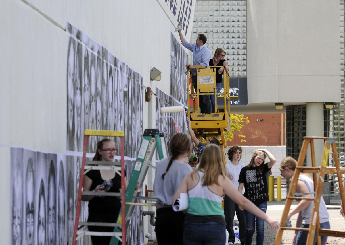 Nampa Public Art Installation Photos