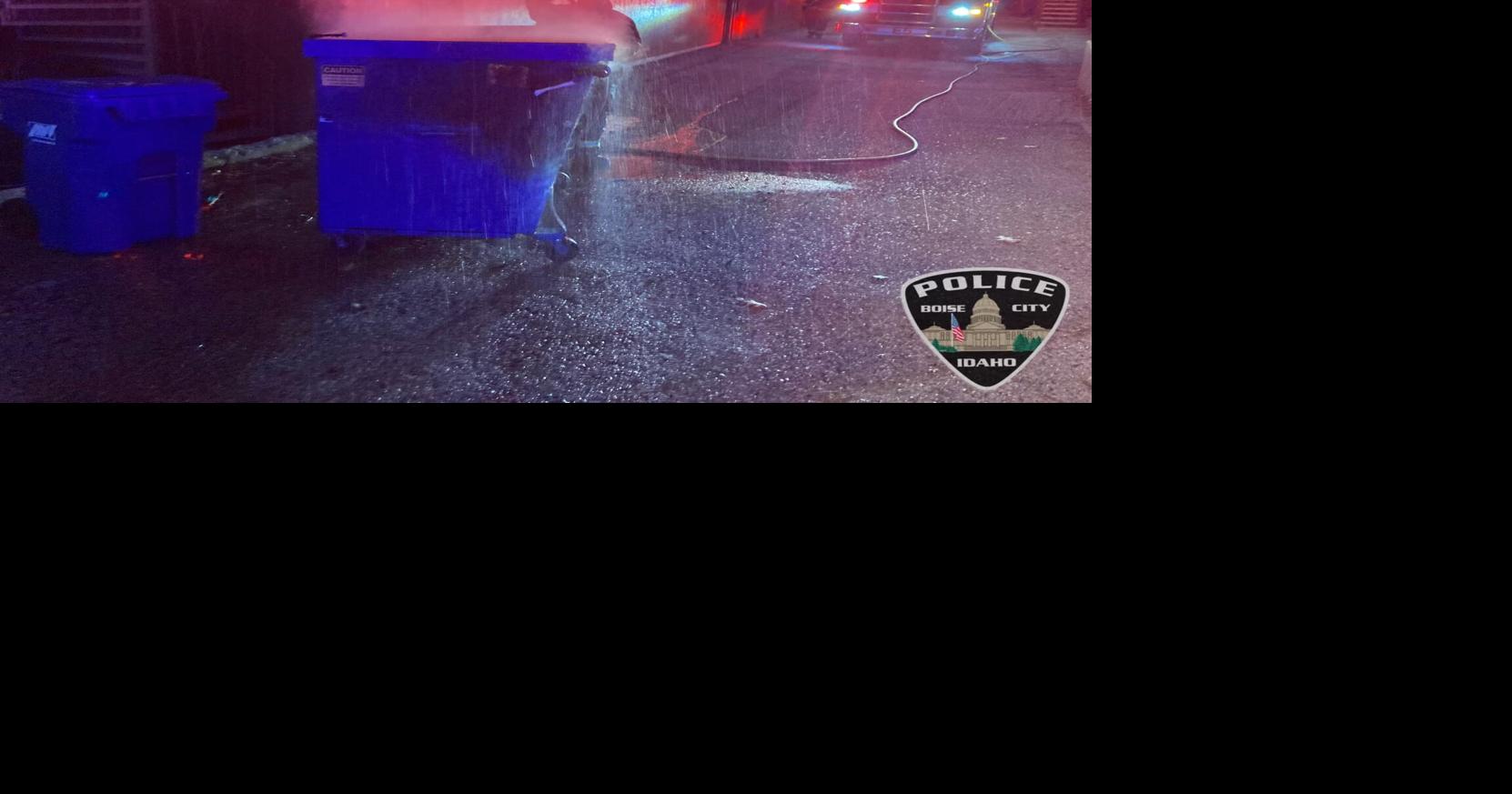 Boise man arrested in connection with string of dumpster, trash fires ...