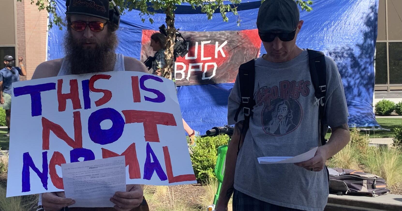 NEWS: Crowd decries violence, demands accountability at rally over fatal Boise police shooting - Vimarsana News