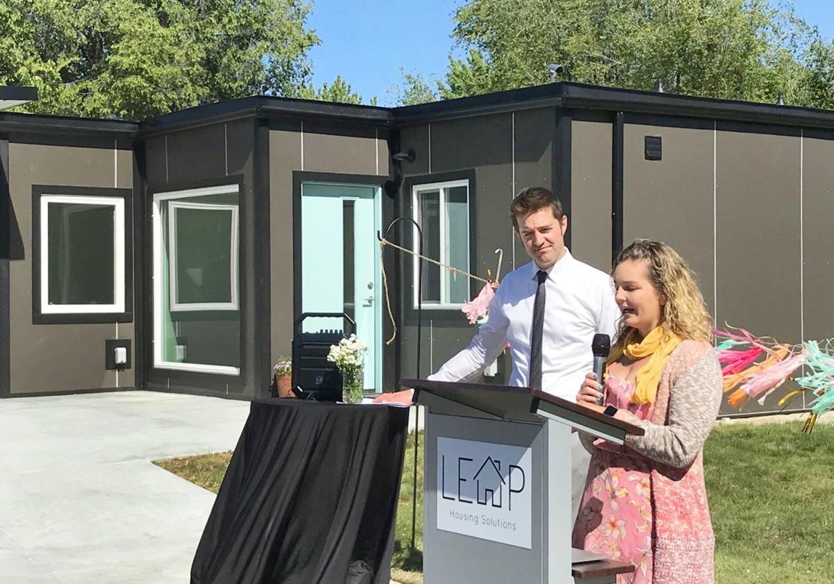 Affordable Housing In Shipping Containers Opens In Boise S New Windy Court Local News Idahopress Com