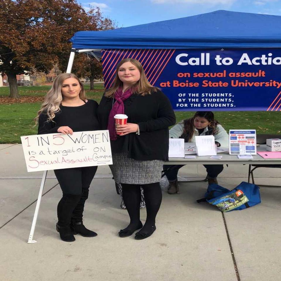 Boise State Students Hold Silent Call For Action On Sexual Assault