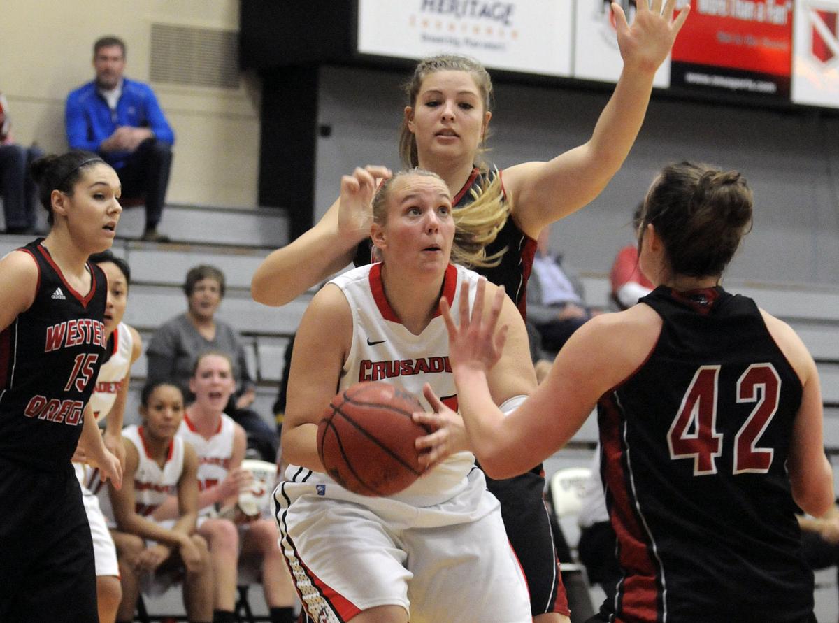 Northwest Nazarene Vs. Western Oregon Women's Basketball Photos