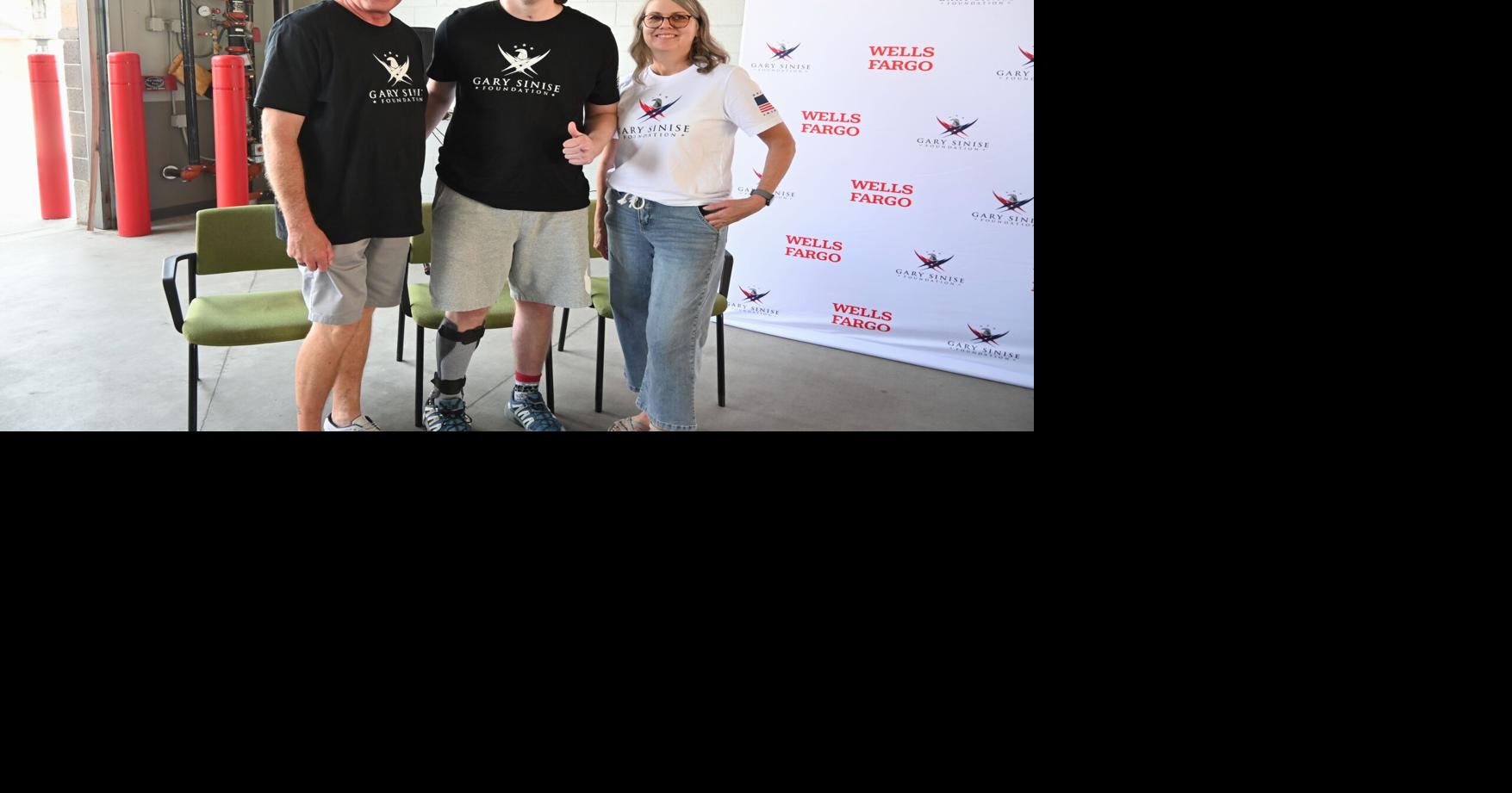 Wildland firefighter Justin Shaw honored two years into recovery