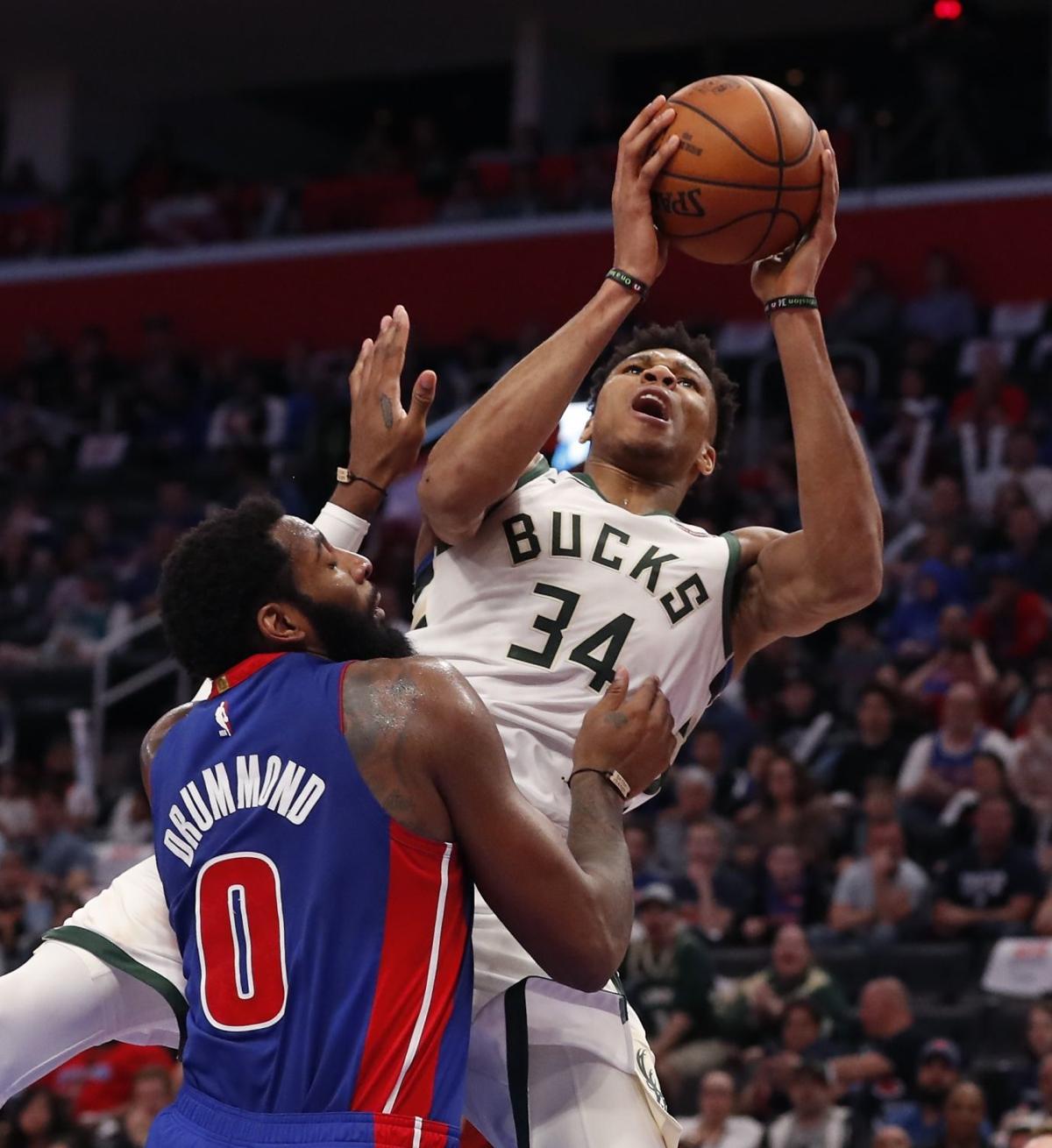 Antetokounmpo Scores 41 Leads Bucks To First Playoff Win In 18