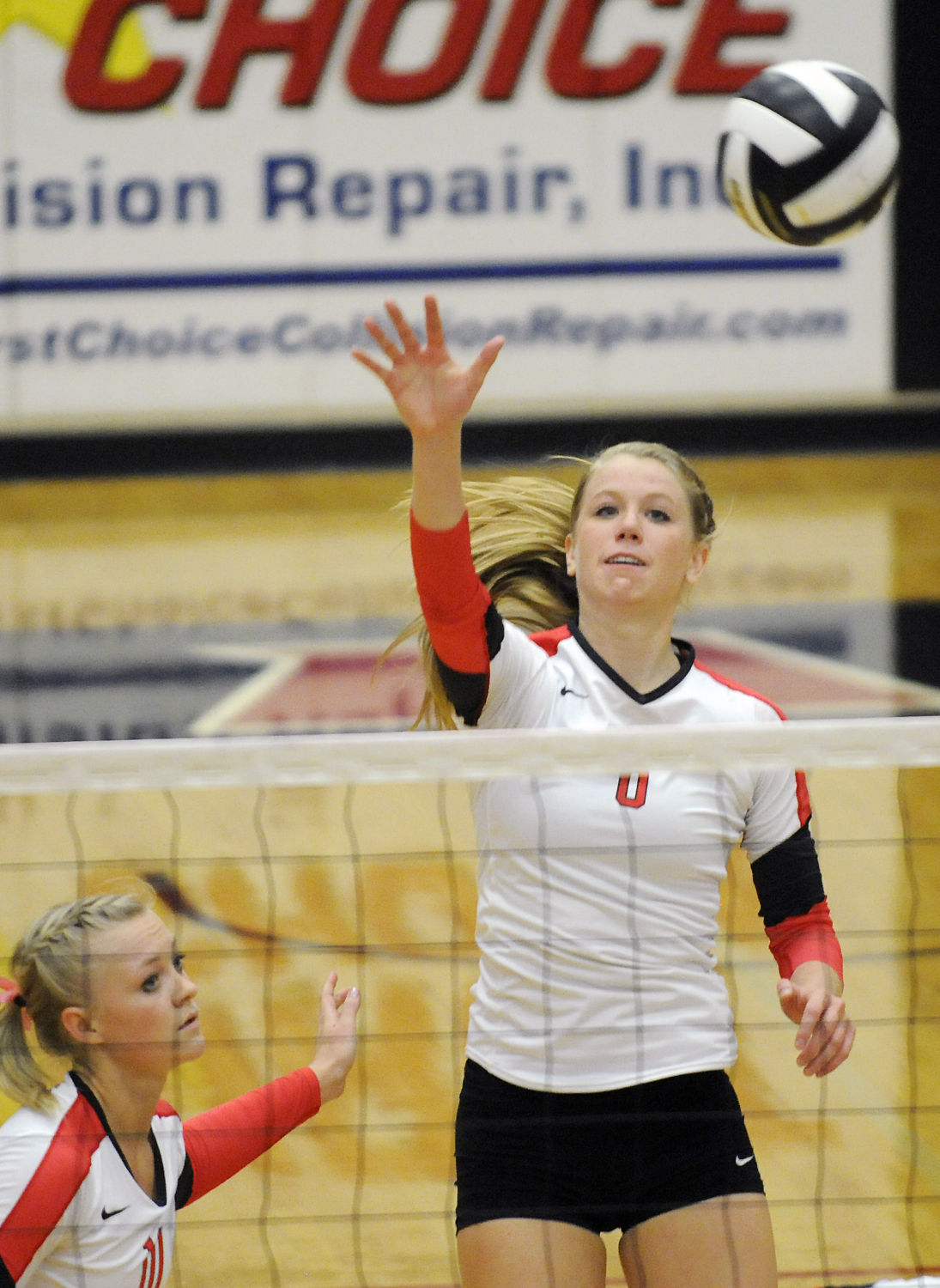 No. 23 Northwest Nazarene Vs. Alaska Anchorage Volleyball Photos