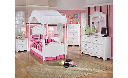 Ashley Furniture | Kids bedroom furniture sets, Girls bed canopy, Girls ...