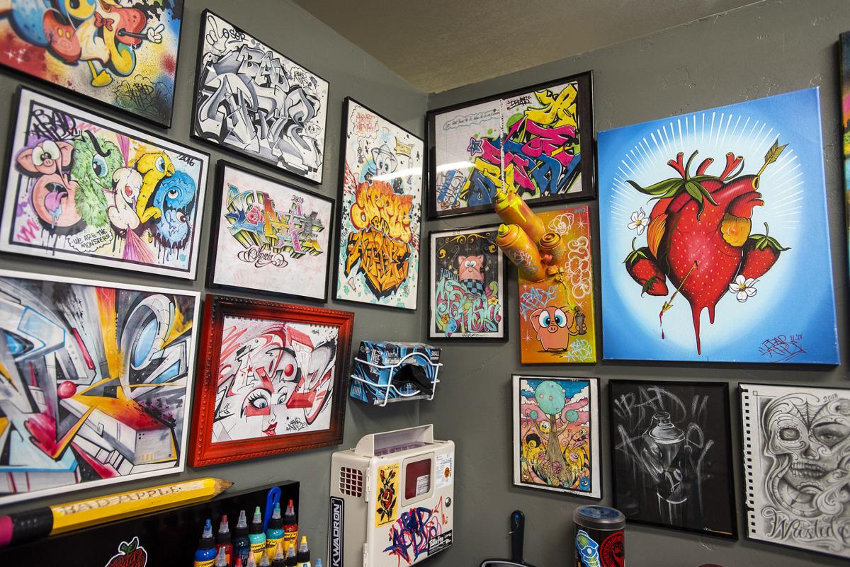 Nampa tattoo artist 'Bad Apple' draws thousands of followers through
