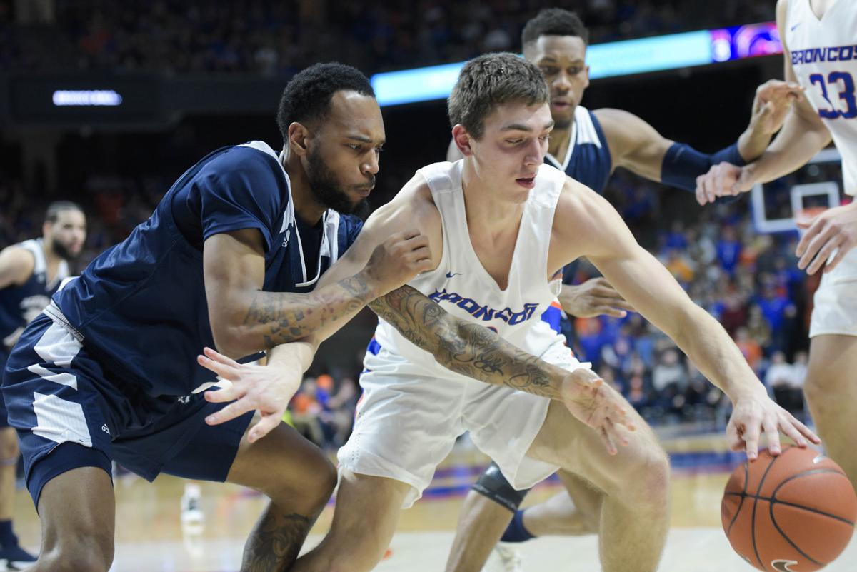 Boise State Falls To Nevada 72 71 Blue Turf Sports Idahopress Com