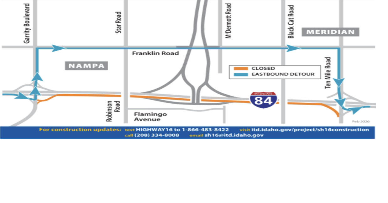 Interstate 84 closures and lane reductions to start March 10 | Complete ...